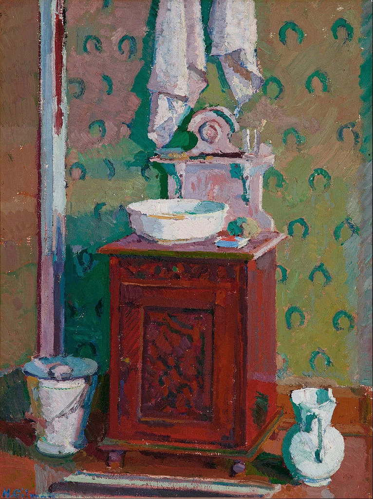 Harold Gilman - Interno con lavabo, Art Gallery of South Australia, Arts